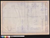 藏品(平面圖、立面圖、剖面圖、剖面圖)的圖片