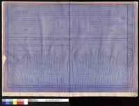 藏品(貳層甲式主梯平面圖 B座太平梯剖面圖 正面大門、雨庇及台階立視詳細圖)的圖片