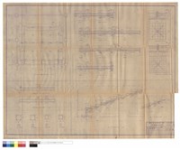 藏品(演講堂結構平面及樑柱詳圖)的圖片
