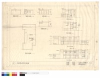 藏品(立面圖及屋頂平面圖)的圖片