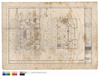 藏品(一層平面圖、地下室平面圖、竣工圖)的圖片