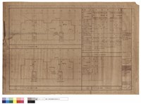 藏品(E F TYPE  屋頂層、E F G室內粉刷表設備表)的圖片
