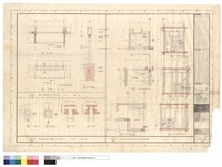 藏品(1.陽台詳圖2.管道通風口詳圖3.浴廁平、剖面圖)的圖片