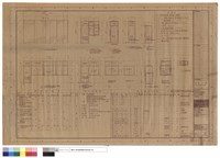 藏品(門窗立面及數量五金表、室內外粉飾表、圖數表)的圖片