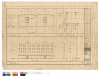 藏品(立面圖、屋頂平面圖、索引圖)的圖片