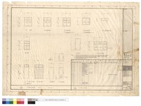 藏品(甲、乙、丙、丁、門窗立面及門窗五金表)的圖片