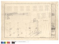 藏品(圖例、配置圖、污水排水透氣、冷熱水系統示意圖)的圖片