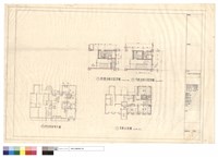 藏品(陸層浴廁平面圖、夾層浴廁平面圖、門窗詳細索引圖、夾層平面圖)的圖片