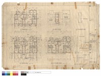 藏品(陵層平面圖、屋頂平面圖、機械房屋平面圖、壹層平面圖、貳至伍層平面圖、避雷針接地詳圖)的圖片