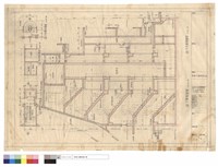 藏品(樓梯間平面圖、機械房平面圖、太平梯平面圖、主梯剖面圖、太平梯剖面圖)的圖片