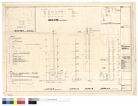 藏品(電錶箱接線圖、PPU接線圖、低壓幹線升位圖、電話幹線升位圖、電視天線升位圖、電鎖對講機升位圖)的圖片