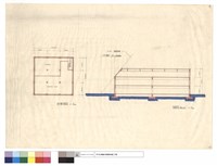 藏品(地下層平面圖、剖面圖)的圖片