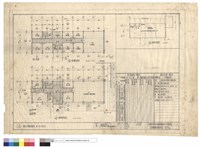 藏品(辦公大樓平面圖、屋頂平面圖)的圖片