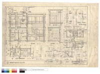 藏品(樓梯間及廁所平面剖面圖、化糞池詳圖)的圖片