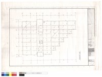 藏品(貮層結構平面圖(圖書館))的圖片