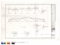 藏品(屋架詳圖(二) MAIN TRUSS