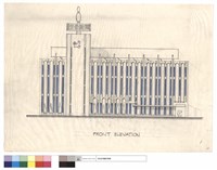 藏品(FRONT ELEVATION)的圖片