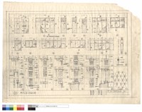 藏品(門窗立面及剖面詳圖)的圖片
