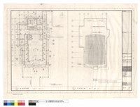 藏品(地面層、屋頂層平面1/100)的圖片