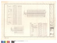藏品(配電系統結線圖、負載分佈表)的圖片