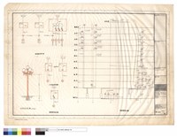 藏品(配電箱單綫圖、配電箱昇位圖)的圖片