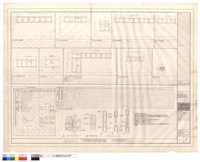 藏品(門窗立面圖、五金表、門窗數量統計表)的圖片