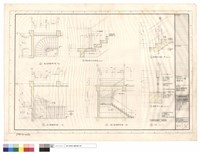 藏品(展示室樓梯詳圖、樓梯扶手大樣)的圖片