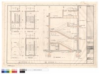 藏品(樓梯平面、剖面詳圖)的圖片