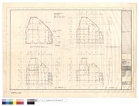 藏品(結構平面圖、基礎、地下室、一~三樓及安全設施)的圖片
