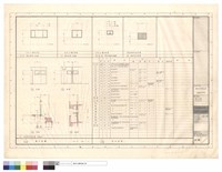 藏品(窗立面圖、門五金表)的圖片