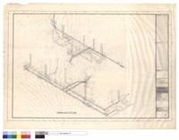 藏品(給水、衛生工程、4樓衛生配管立視示意圖)的圖片