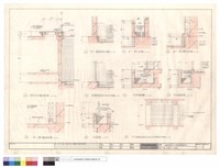藏品(外墻、廣場地坪、花台詳剖)的圖片