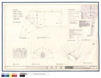 藏品(基地謄本面積計算、基地面積計算示意圖、基地面積計算、太陽位置表、太陽方位角示意圖、日照陰影圖)的圖片
