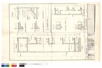藏品(大廳電梯剖面圖、送菜電梯平面、剖面圖、屋塔樓梯平面、剖面圖)的圖片