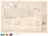 藏品(門立面圖、門窗數量表、五金表、各類大樣圖)的圖片