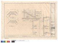 藏品(樓梯平面及剖面、墻剖面詳圖)的圖片