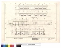 藏品(正、背向立面、A-A、B-B剖面圖、左側立面)的圖片