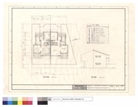 藏品(一樓平面圖、側立面圖、基地面積)的圖片