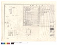 藏品(現況圖、配置圖、圖例、剖面索引圖、面積計算表、圖號索引表)的圖片
