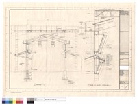 藏品(鋼架剖面圖、廣告牌,天溝,中國式屋瓦,消防走道詳圖)的圖片