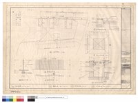 藏品(平面配置圖、圍墻大樣、防火巷舖面、陰井詳圖)的圖片