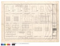 藏品(門、窗立面圖)的圖片