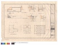 藏品(花台、地坪粉飾詳圖、地下室天花板平面圖)的圖片