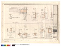 藏品(敷地工程、排水溝、陰井、擋土牆、圍墻詳圖)的圖片