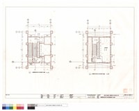 藏品(A棟樓梯屋頂突出物壹層,貳層平面圖)的圖片
