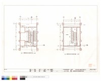 藏品(B棟樓梯屋頂突出物壹層,貳層平面圖)的圖片