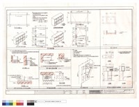 藏品(信箱詳圖、浴缸與牆、地坪接合詳圖、晒衣架、旗桿座詳圖)的圖片