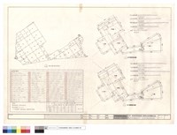 藏品(基地面積計算、地下一、二層防火區劃面積示意圖)的圖片