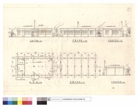 藏品(正、背面及兩側立姿圖、平面和基礎平面圖)的圖片