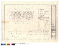 藏品(一、二層平面圖及圖例、配電箱接線圖、幹線升位示意圖、負載表)的圖片